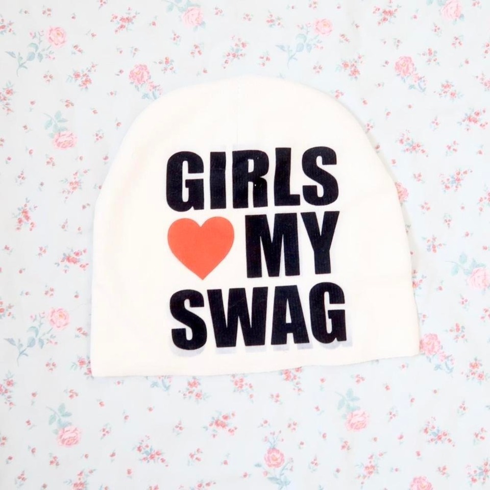 2010s swag era graphic beanie